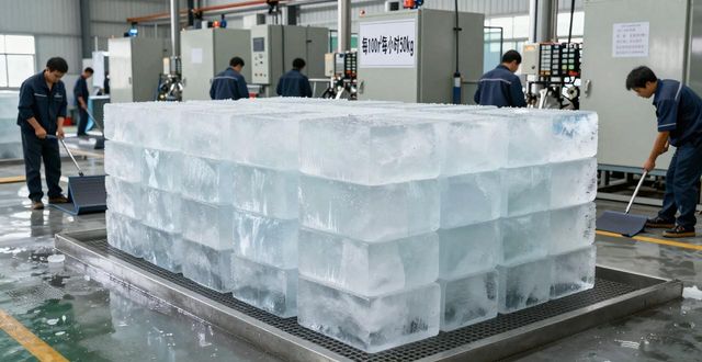 工厂车间降温用大冰块 本地制冰厂直供