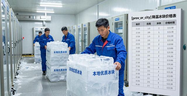 无锡降温冰块多少钱一吨？本地制冰厂报价来了